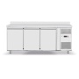Refrigerating and freezer tables