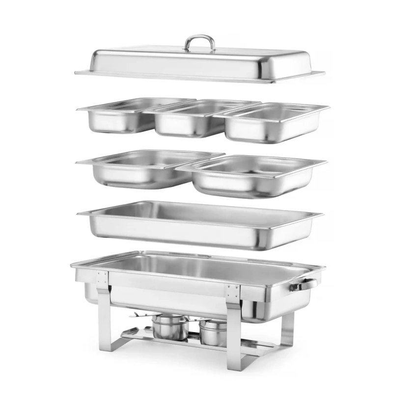 Chafing Dish Set, HENDI, Kitchen Line, 585x385x(H)315mm