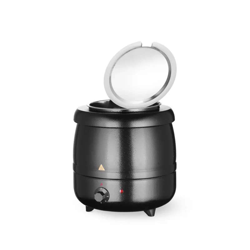 Мармит для первых блюд, HENDI, Kitchen Line, 8л, черный, 230В/400Вт, ⌀330x(H)363мм