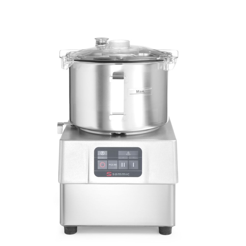 Meat cutter – KE-5V emulsifier with electronic graphic panel, Sammic, 400V/1500W, 286x387x(H)439mm