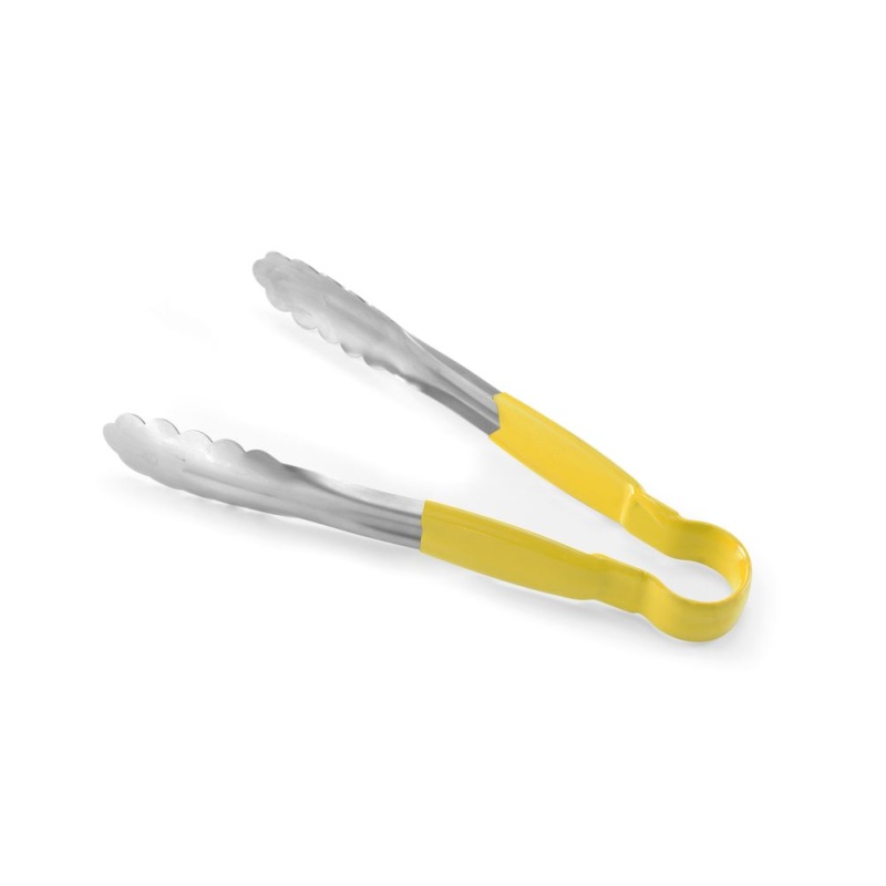 Serving tong HACCP 250 mm, HENDI, Yellow, (L)250mm