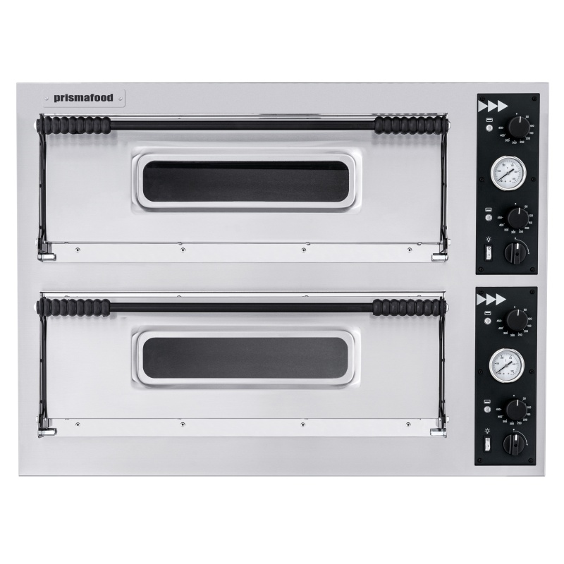 Pitsaahi BASIC SLIM, Prismafood, 2 kambrit, 400V/12000W, 1305x600x(H)745mm
