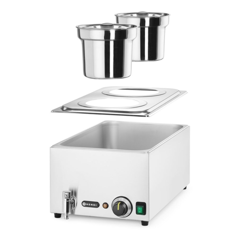 Bain-marie HENDI Ranger + 2x 4L mahutid