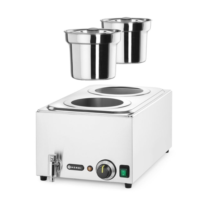 Bain-marie HENDI Ranger + 2x 4L mahutid