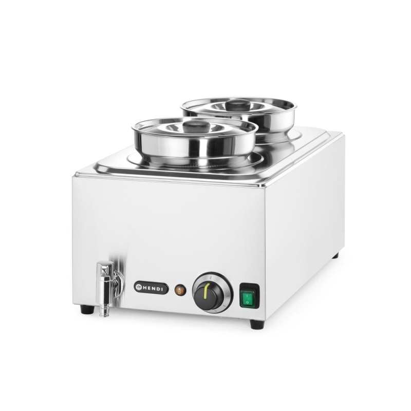 Bain-marie HENDI Ranger + 2x 4L mahutid