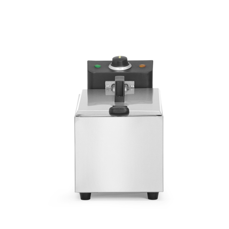 Fritüür, HENDI, Budget Line, GN 1/3, 4L, Hõbedane, 230V/2800W, 184x404x(H)258mm