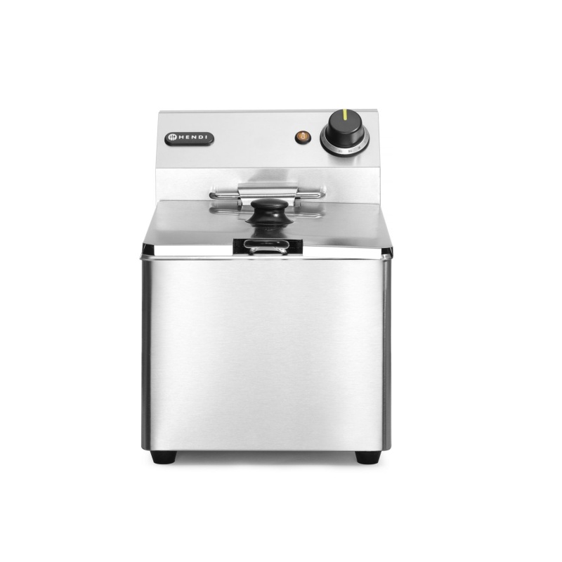 Фритюрница Kitchen Line - 8L, HENDI, Kitchen Line, 8л, 230В/3500Вт, 265x430x(H)350мм