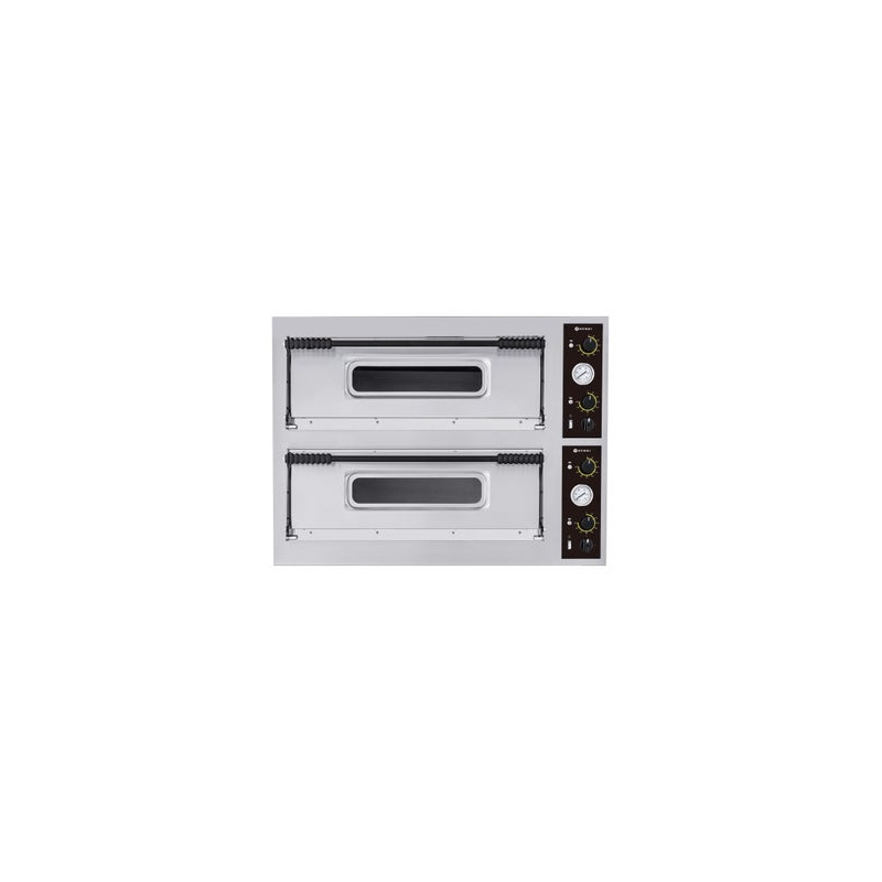 Pizza oven BASIC XXL 66, HENDI, 2 chambers, 400V/18000W, 1365x955x(H)745mm