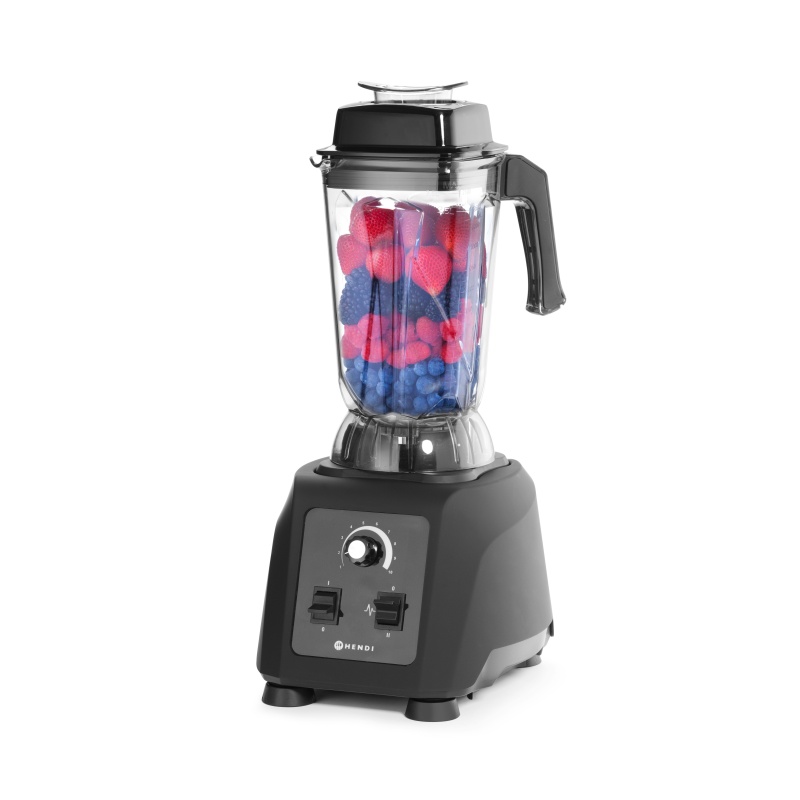 Baariblender, manuaalne, HENDI, 2,5L, Must, 230V/1680W, 320x250x(H)532mm