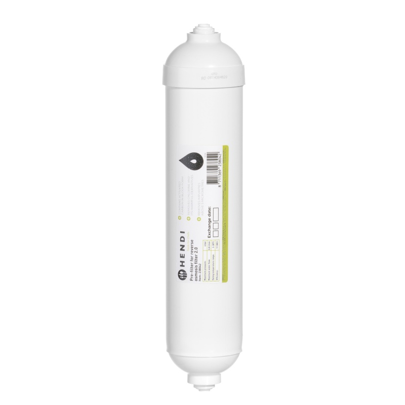 Eelfilter pöördosmoosi filtrile 2.0, HENDI, ⌀67x296mm
