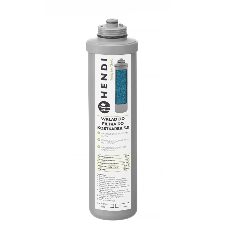 Filterpadrun jäämasinate filtrile 3.0, HENDI, ⌀67x(H)267mm