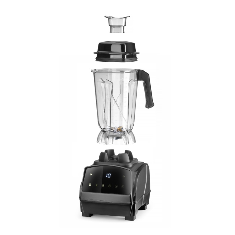 Baariblender, digitaalne, HENDI, 2,5L, Must, 230V/1680W, 220x240x(H)535mm