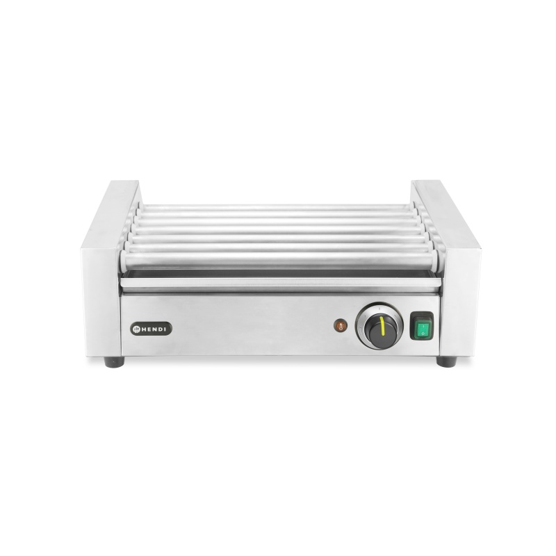 Rullgrill vorstidele, 1 tsoon, HENDI, Hõbedane, 230V/620W, 566x375x(H)192mm, Ristkülikukujuline