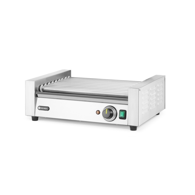 Rullgrill vorstidele, 1 tsoon, HENDI, Hõbedane, 230V/790W, 566x450x(H)192mm, Ristkülikukujuline