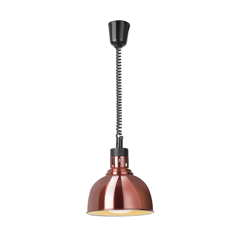 Tõstetav ja langetatav soojalamp, kuplikujuline, HENDI, Vaskne, 230V/250W, ⌀250x(H)207mm