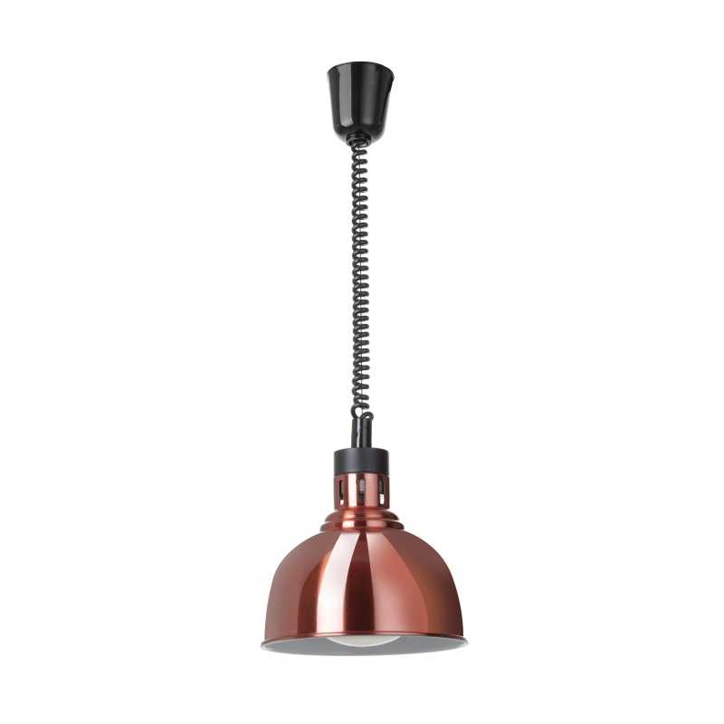 Tõstetav ja langetatav soojalamp, kuplikujuline, HENDI, Vaskne, 230V/250W, ⌀250x(H)207mm