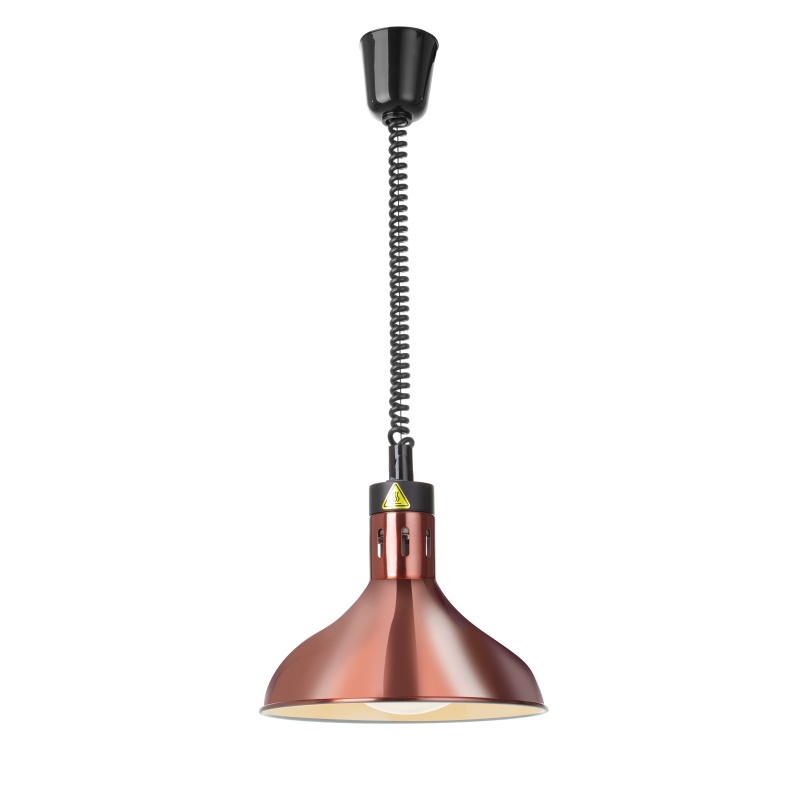 Tõstetav ja langetatav soojalamp, kellakujuline, HENDI, Vaskne, 230V/250W, ⌀295x(H)207mm