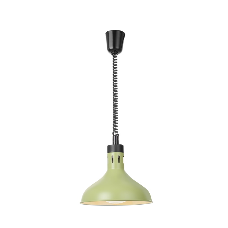 Tõstetav ja langetatav soojalamp, kellakujuline, HENDI, Roheline, 230V/250W, ⌀295x(H)207mm