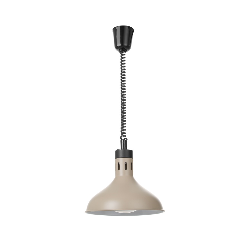 Tõstetav ja langetatav soojalamp, kellakujuline, HENDI, Beež, 230V/250W, ⌀295x(H)207mm