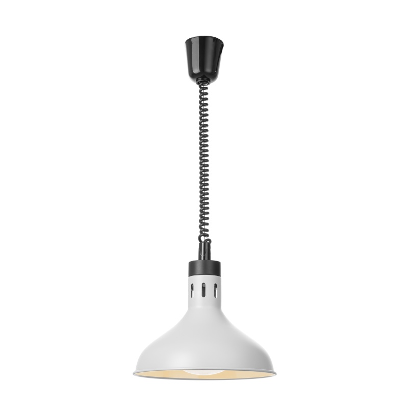 Tõstetav ja langetatav soojalamp, kellakujuline, HENDI, Valge, 230V/250W, ⌀295x(H)207mm