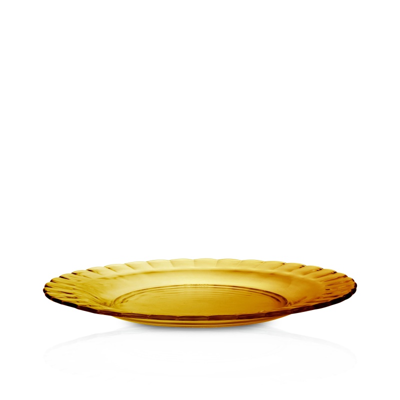 Õõnesplaat PICARDIE AMBER, Duralex, PICARDIE MARINE, Oranž, ⌀230x(H)20mm