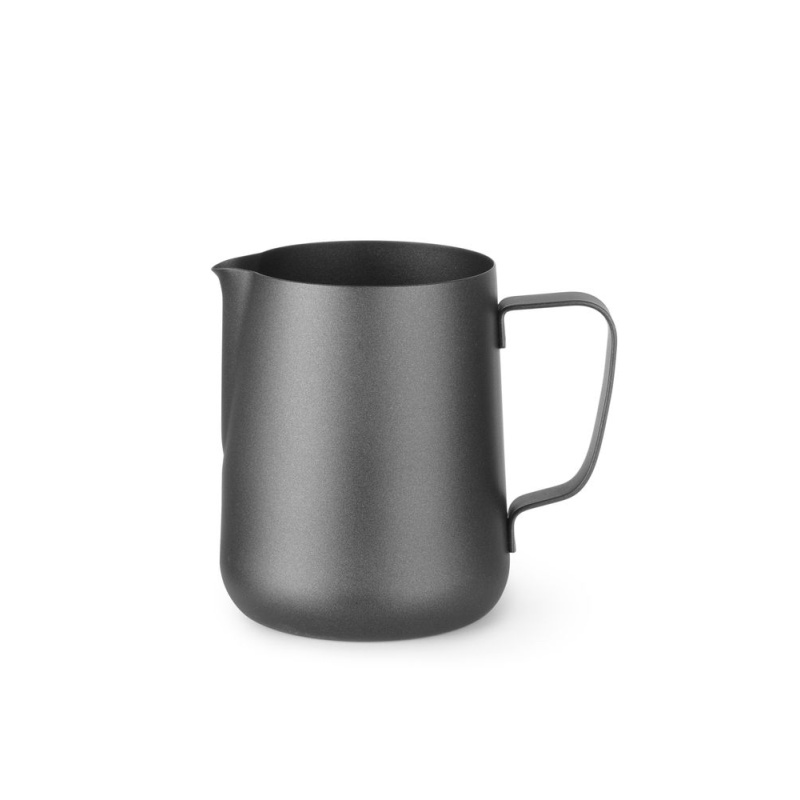 Milk jug black, HENDI, 0,6L, ⌀90x(H)112mm