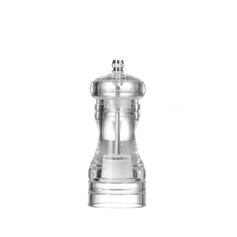 Мельница для соли акриловая, HENDI, прозрачный, ⌀50x(H)113мм
