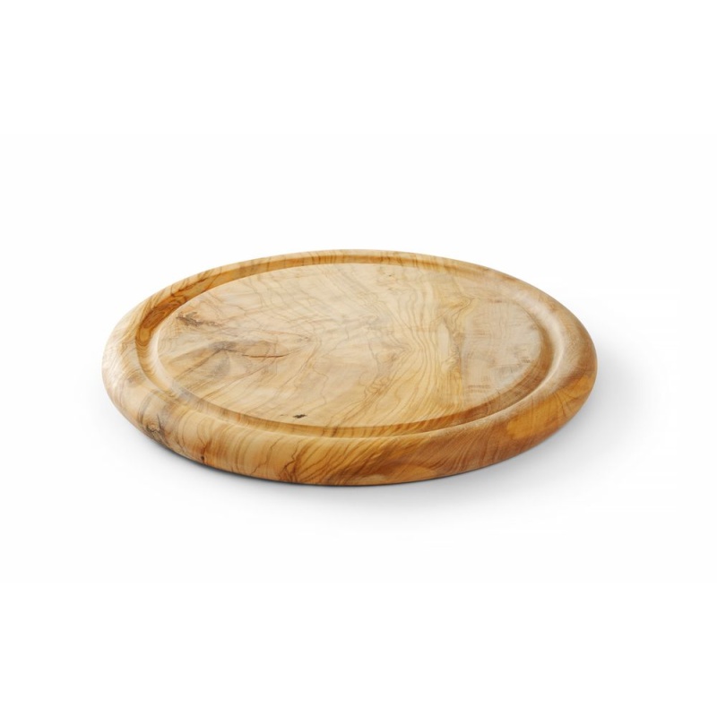 Olive wood serving board, HENDI, ⌀260x(H)25mm