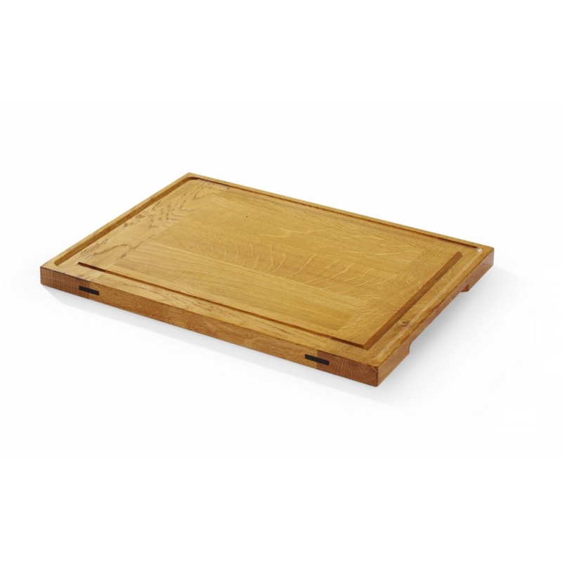 Oak serving board, HENDI, 370x270x(H)20mm