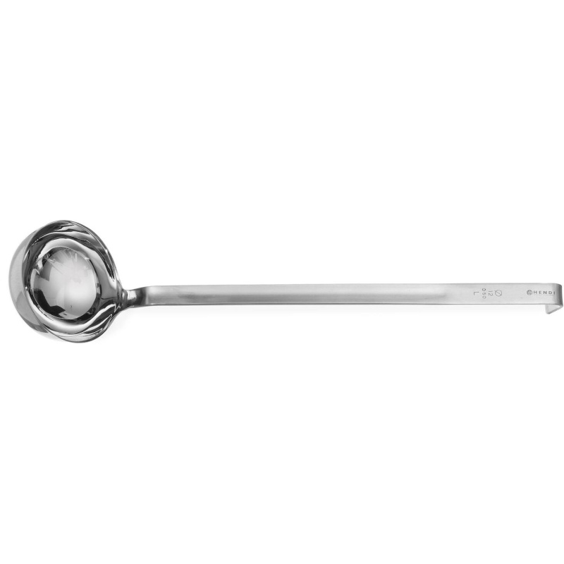 Ladle non-drip, HENDI, Profi Line, 0,5L, ø120x555mm