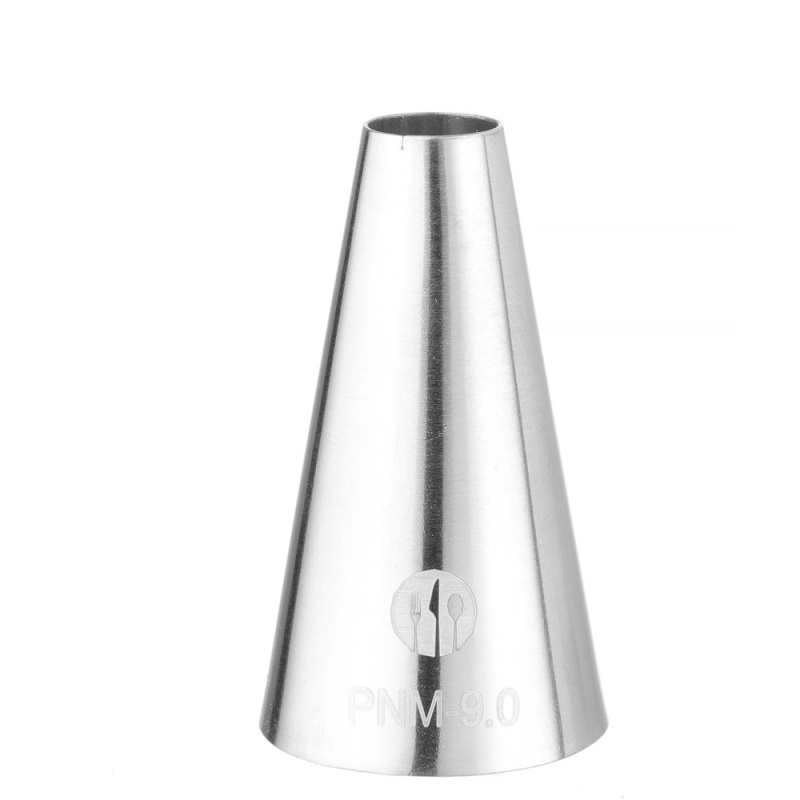 Icing tip - Plain round, HENDI, ⌀9mm