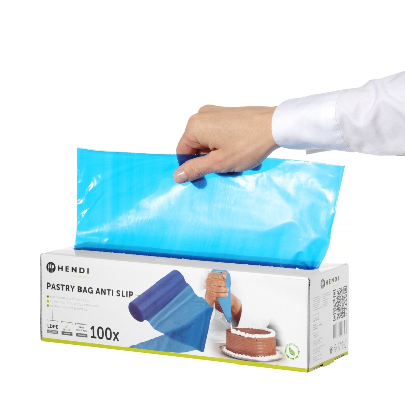 Pastry bag anti slip - 100 pcs, HENDI, blue - anti slip, 100 pcs., 515x280mm