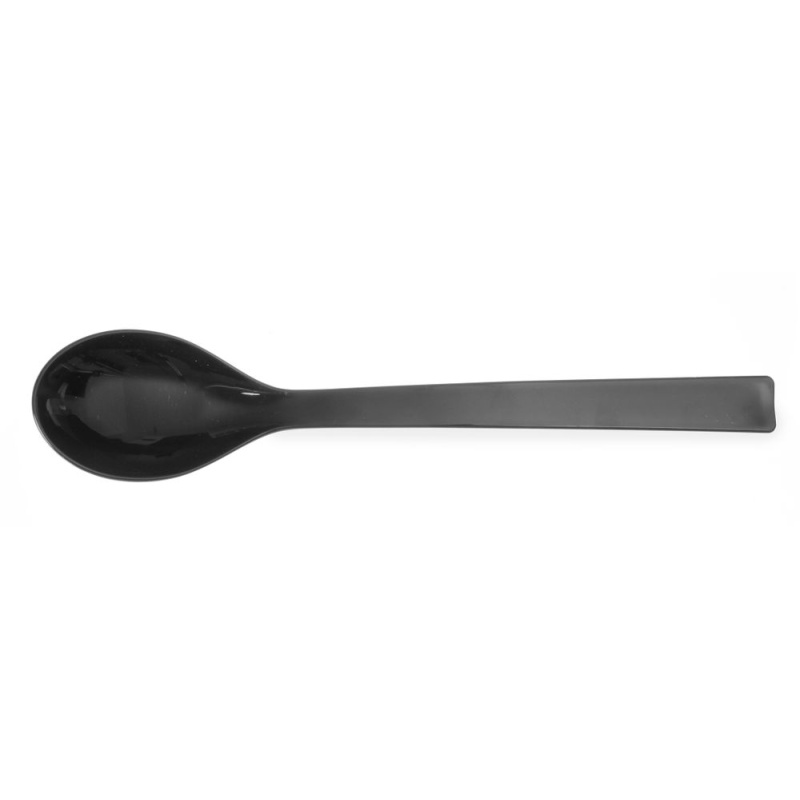 Salad spoon, HENDI, 0,06L, Black, 335x70mm
