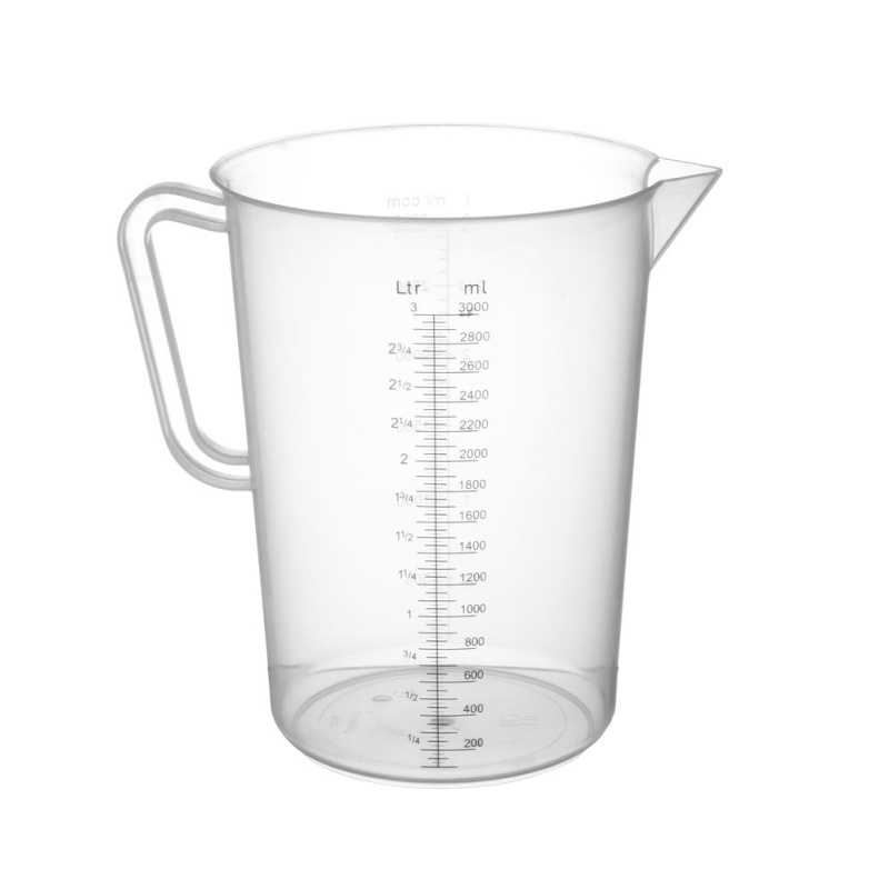 Measuring jug polypropylene, HENDI, 3L, ⌀160x(H)240mm