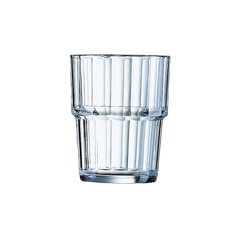 Norvege lühike klaas, Arcoroc, 200 ml, 0,2L, 6 tk., ⌀72x(H)88mm