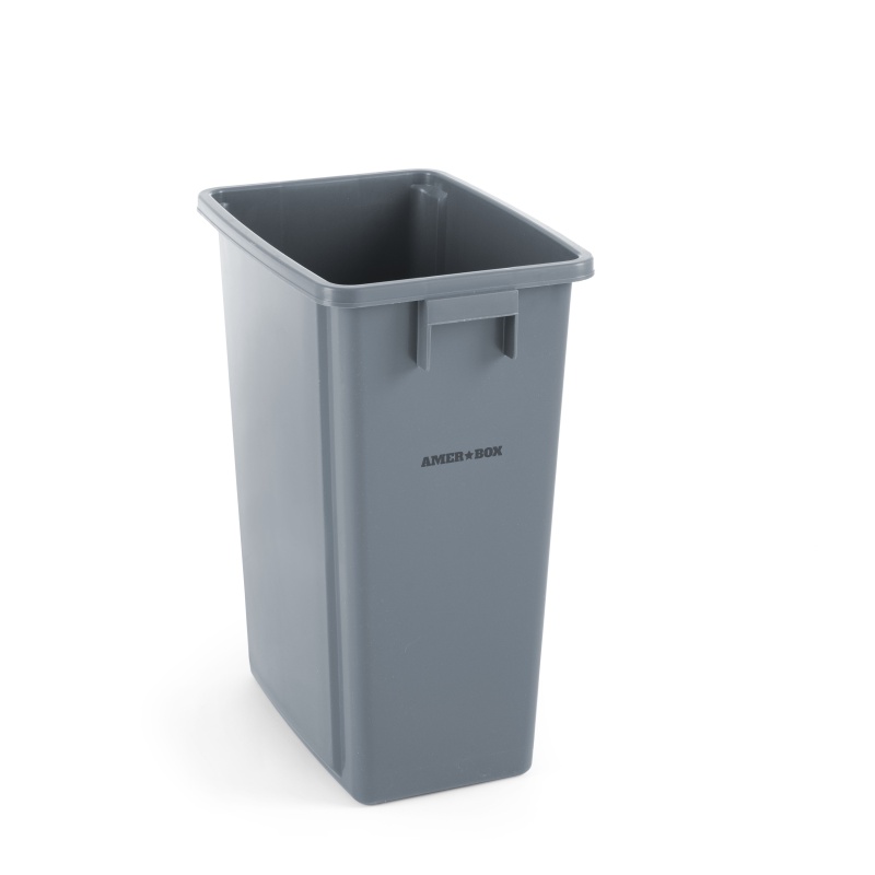 Piklik jäätmekonteiner 60 l, AmerBox, 60L, Helehall, 455x315x(H)580mm