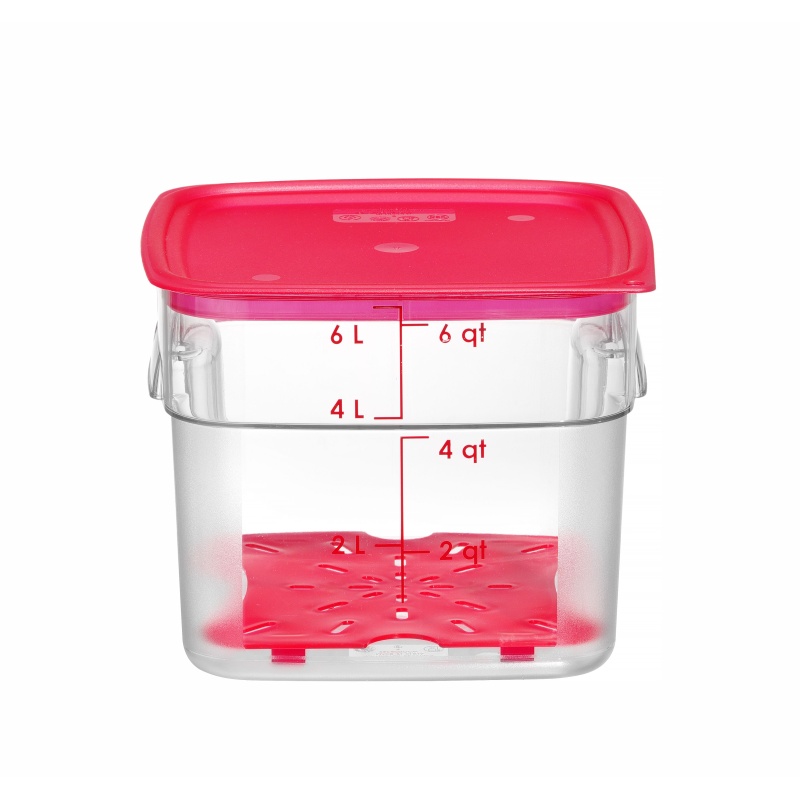Toidukonteiner CamSquares Fresh Pro , Cambro, 5,7L, 229x229x(H)180mm