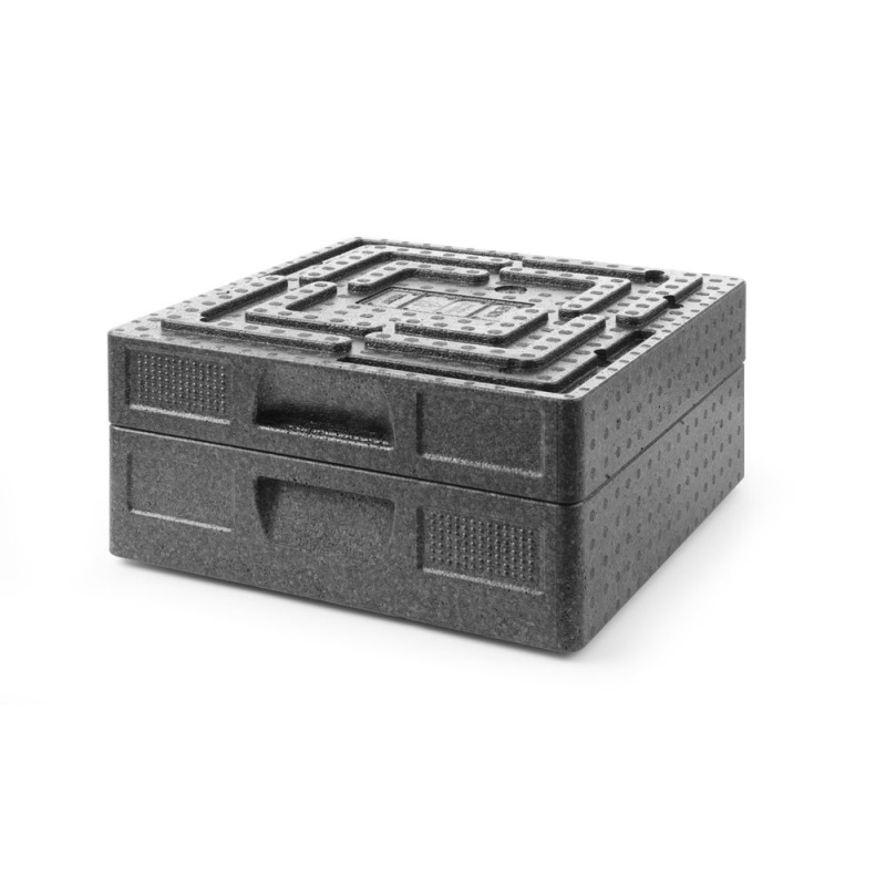Термоконтейнер кейтеринговый Salto, HENDI, Profi Line, 9,8л, 410x410x(H)135мм