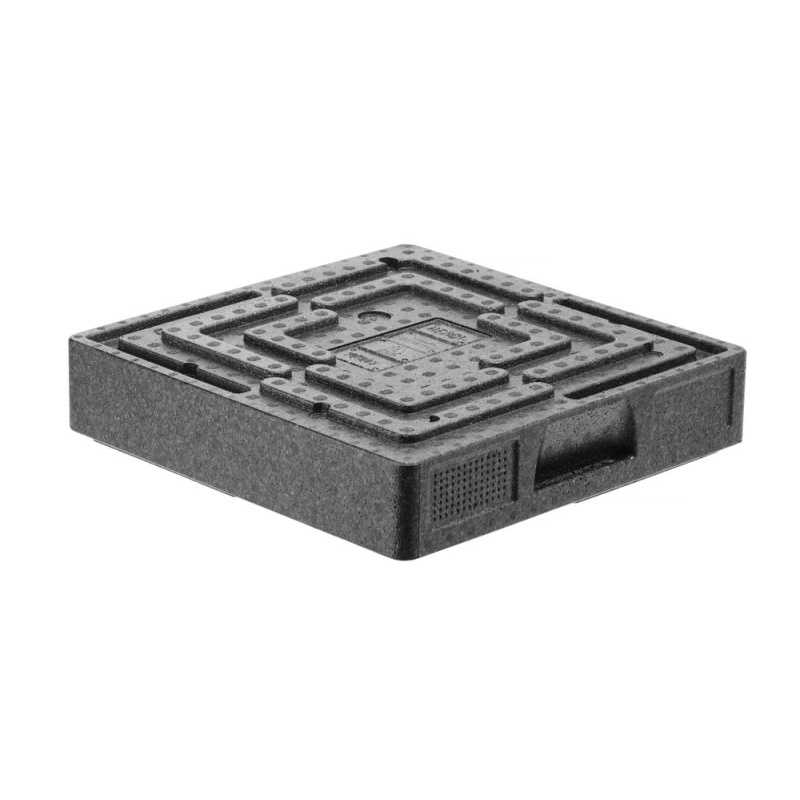 Термоконтейнер кейтеринговый Salto, HENDI, Profi Line, 5,5л, 410x410x(H)100мм