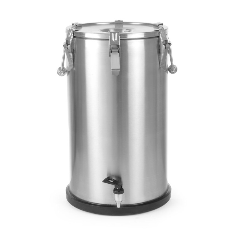 Insulated portable container – with a tap, HENDI, Profi Line, 35L, ⌀330x(H)570mm