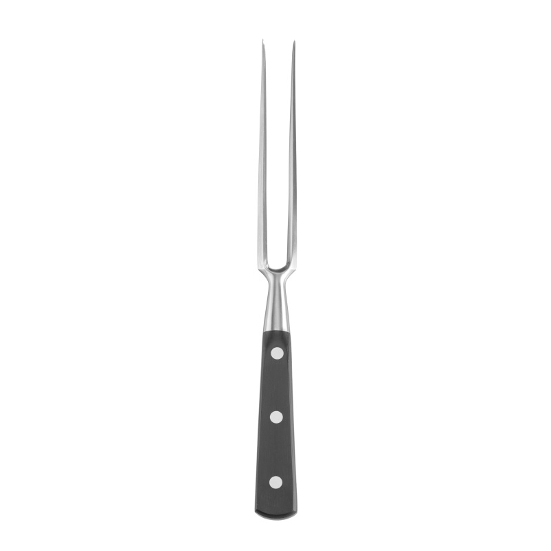 Lihakahvel 150 mm, sepistatud, HENDI, Profi Line PLUS, Must, (L)298mm
