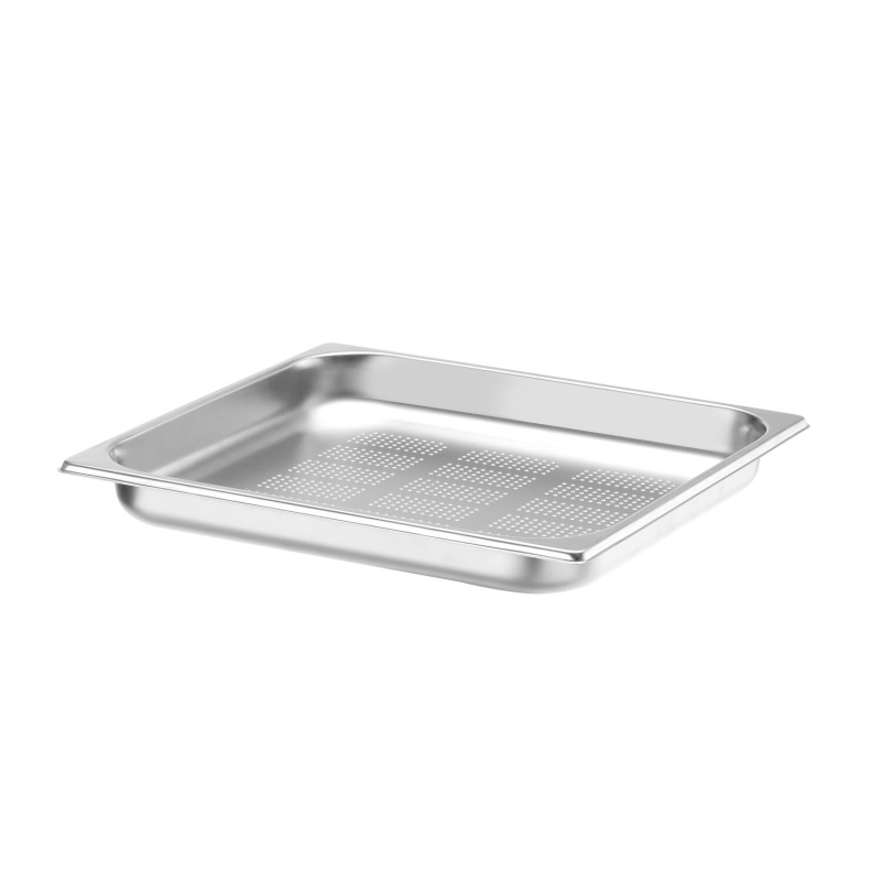 Контейнер GN 2/3 перфорированный, HENDI, Profi Line, GN 2/3, 3л, (H)40мм