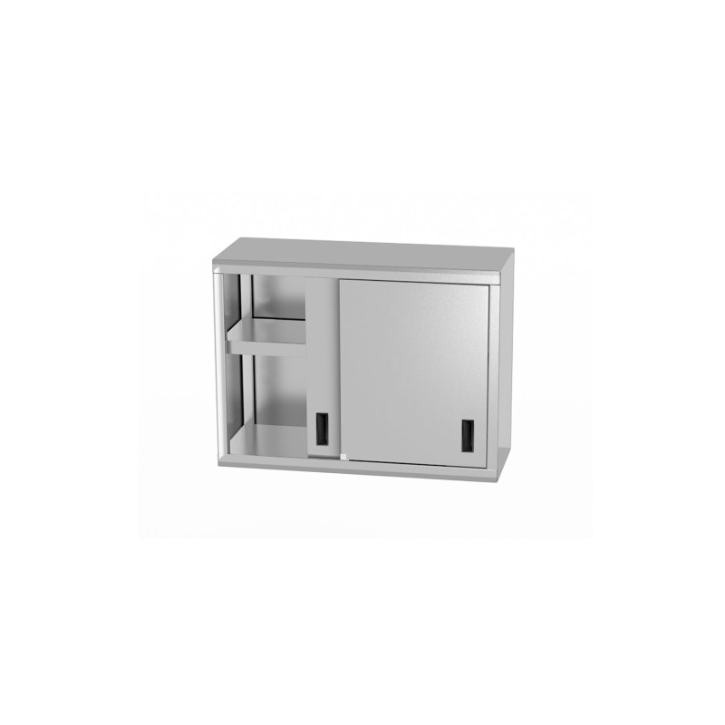 Wall mounted cabinet with sliding doors - welded, depth: 300 mm., HENDI, Profi Line, 800x300x(H)600mm