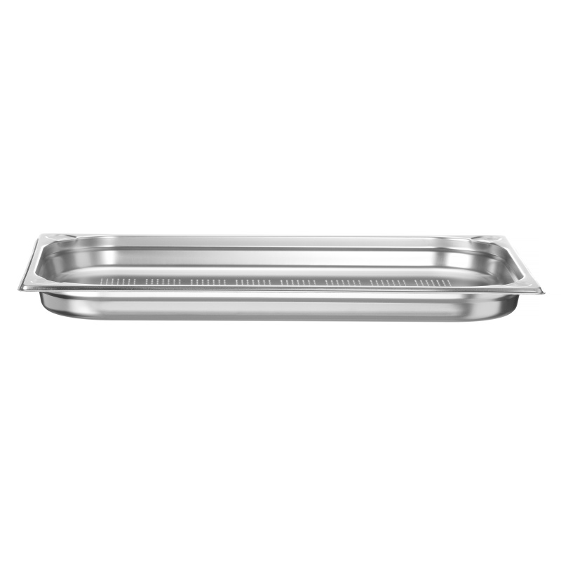 GN 1/1 konteiner, perforeeritud, HENDI, Profi Line PLUS, GN 1/1, 5L, Hõbedane, 530x325x(H)40mm