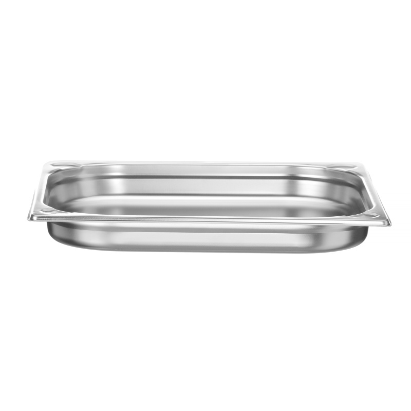 GN 2/3 konteiner, HENDI, Profi Line PLUS, GN 2/3, 3L, Hõbedane, 354x325x(H)40mm
