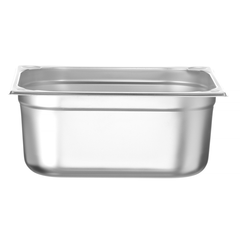 GN 2/3 container, HENDI, Profi Line PLUS, GN 2/3, 13L, Silver, 354x325x(H)150mm