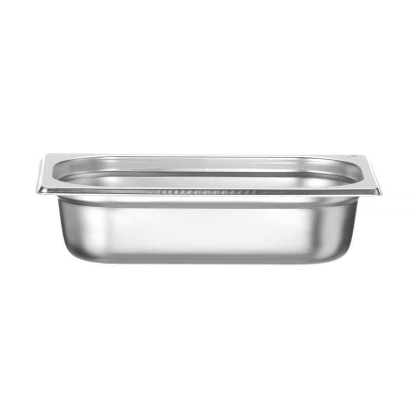 GN 1/4 konteiner, HENDI, Profi Line PLUS, GN 1/4, 1,7L, hõbe, 265x162x(H)65mm