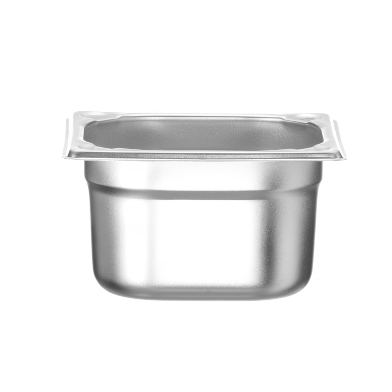 GN 1/6 konteiner, HENDI, Profi Line PLUS, GN 1/6, 1,6L, Hõbedane, 176x162x(H)100mm