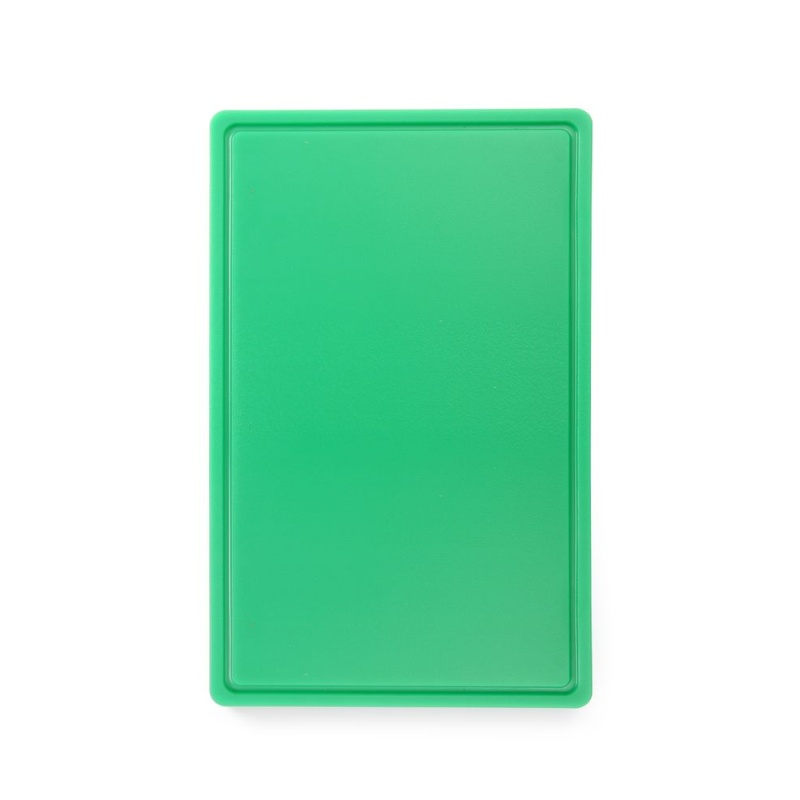 Cutting board HACCP Gastronorm 1/1, HENDI, GN 1/1, Green, 530x325mm