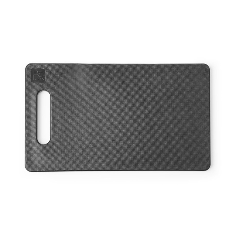 Cutting board with handle, HENDI, Black, 250x150mm